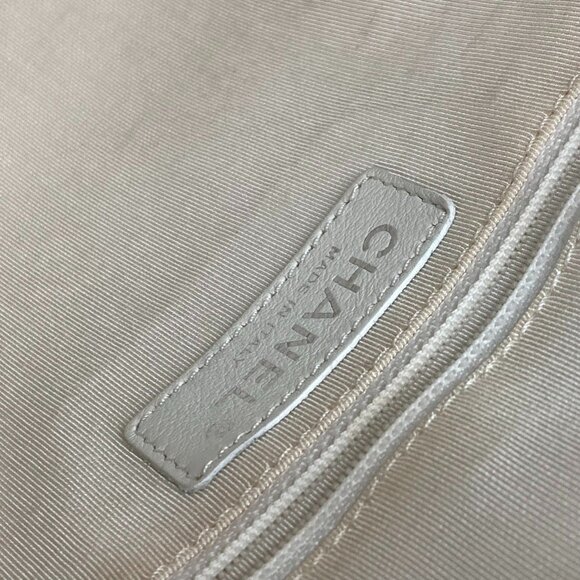 CHANEL White Boston Bag - Picture 14 of 16